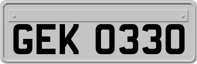 GEK0330