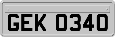 GEK0340