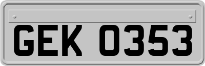 GEK0353