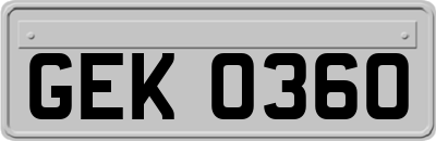 GEK0360