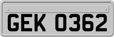GEK0362