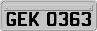 GEK0363