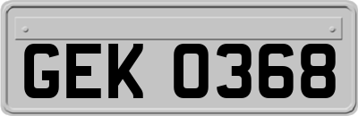 GEK0368