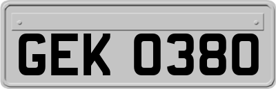 GEK0380