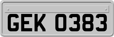 GEK0383