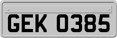 GEK0385
