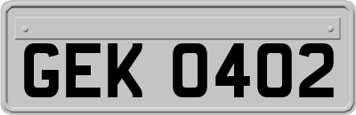 GEK0402