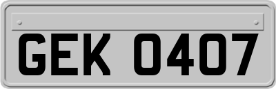 GEK0407
