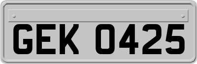 GEK0425