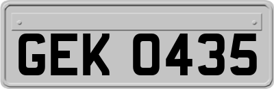 GEK0435