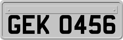 GEK0456