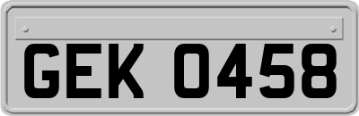 GEK0458