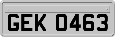 GEK0463