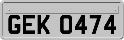 GEK0474