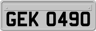 GEK0490
