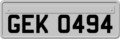 GEK0494