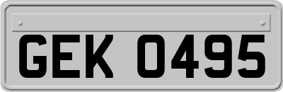 GEK0495