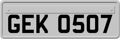 GEK0507