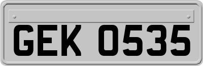 GEK0535
