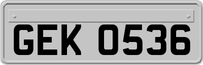 GEK0536