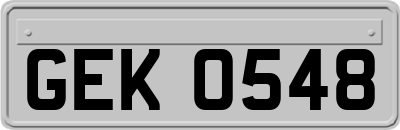 GEK0548