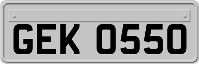 GEK0550