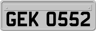 GEK0552