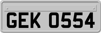 GEK0554
