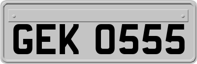 GEK0555