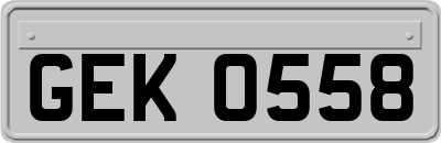 GEK0558