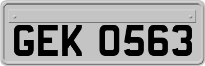GEK0563