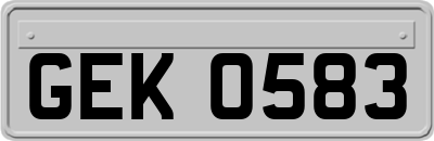 GEK0583