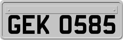 GEK0585