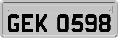 GEK0598