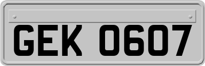 GEK0607