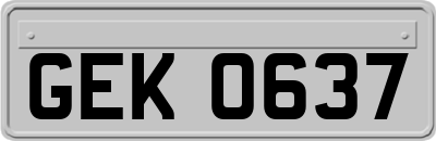GEK0637