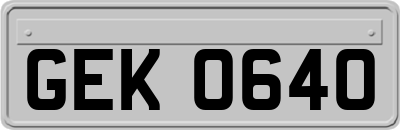 GEK0640
