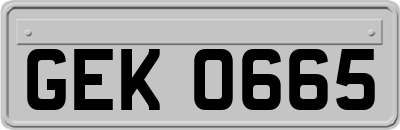 GEK0665