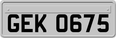 GEK0675