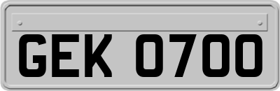 GEK0700