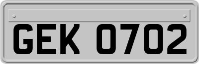 GEK0702