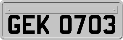 GEK0703