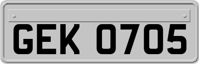 GEK0705