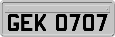 GEK0707