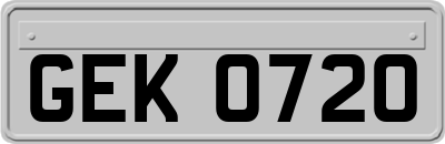 GEK0720