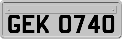 GEK0740