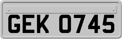 GEK0745