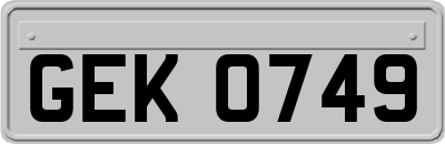 GEK0749
