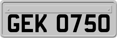 GEK0750