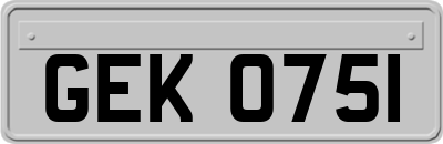 GEK0751